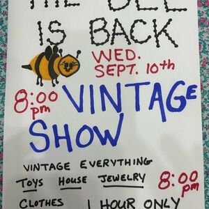 Colorful Vintage Show Poster
